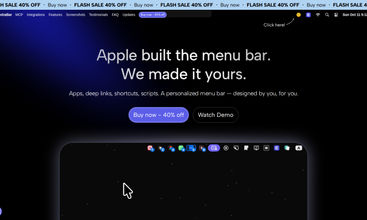 ExtraBar screenshot