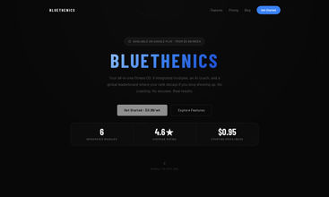 bluethenics screenshot