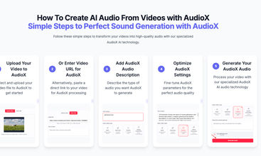 AudioX screenshot