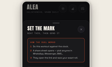 Alea Calisthenics Dice  screenshot
