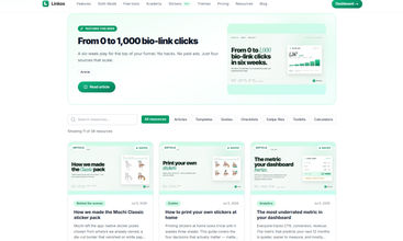 Linkos screenshot