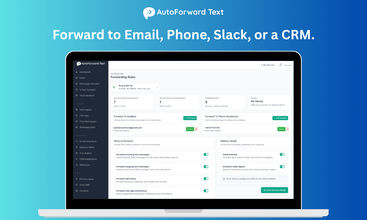 AutoForward Text screenshot