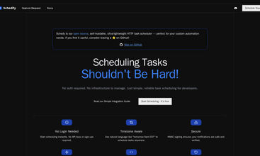 Schedify screenshot