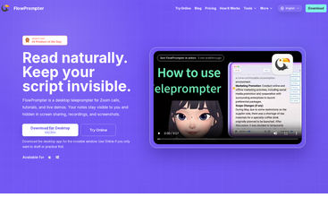 FlowPrompter screenshot