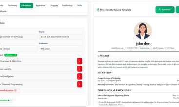 PriimeCvBuilder screenshot