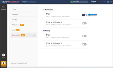 Troop Messenger screenshot