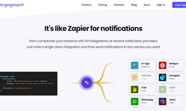 Engagespot screenshot