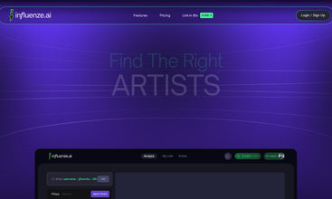Influenze.AI screenshot
