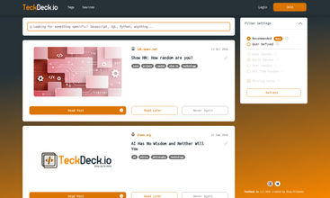 TeckDeck.io screenshot