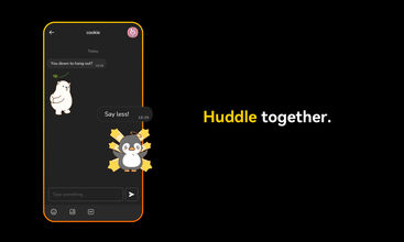 Huddle screenshot
