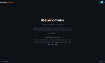MevaSearch screenshot