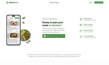 NoroMeal screenshot
