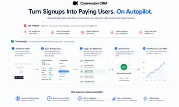 Conversioncrm screenshot