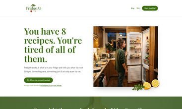 FridgeAI screenshot
