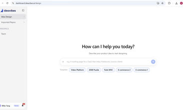 Ideavibes AI screenshot
