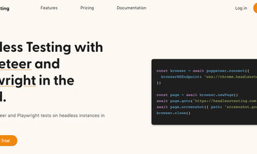 HeadlessTesting screenshot
