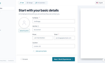GetYourCV screenshot
