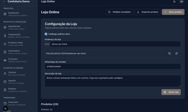 Confeito Gestão screenshot