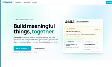 Commune screenshot