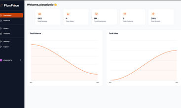 Planprice screenshot