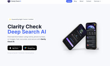 Clarity Check Deep Search AI screenshot