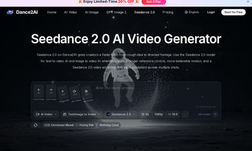 Seedance 2.0 screenshot