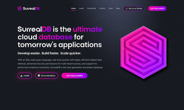 SurrealDB screenshot