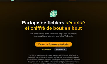 PrivCloud Sharing screenshot