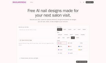 NailMuseAI screenshot
