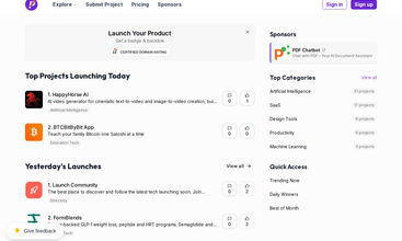 Product Launchify screenshot