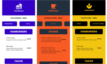 Menuffy screenshot