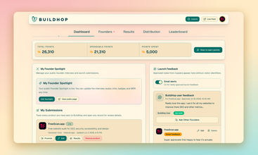 BuildHop.io screenshot