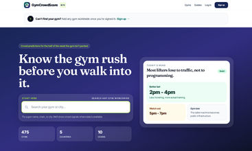 Gym Crowd Score screenshot