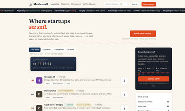MaidenSail screenshot