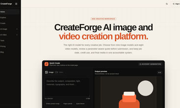 CreateForge AI screenshot