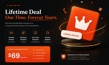 RadiusHQ - Your linkibio with booking screenshot