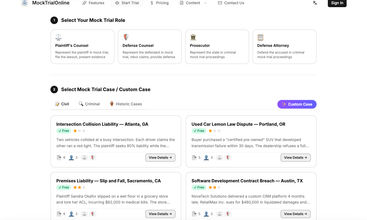 MockTrialOnline screenshot
