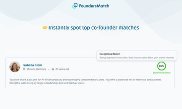 Founders Match screenshot