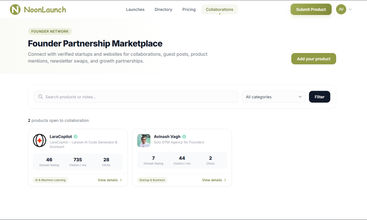 NoonLaunch screenshot