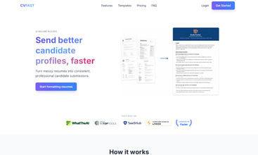 CVFast screenshot
