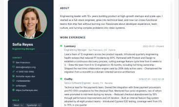 ReadyCV screenshot