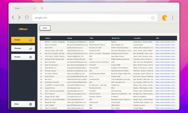 eMiner screenshot