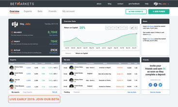 Betmarkets screenshot
