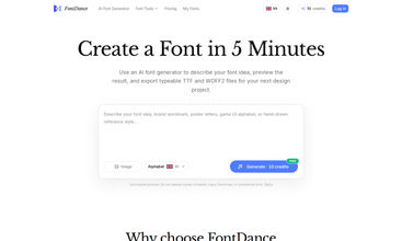 FontDance screenshot