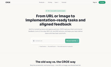 CROE screenshot