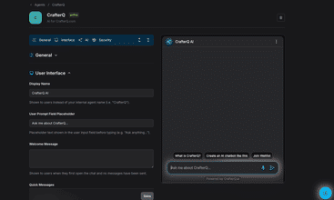 CrafterQ AI screenshot