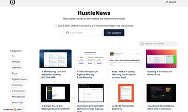Hustle News screenshot