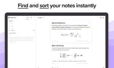 Supernotes screenshot