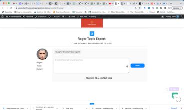 AI content boss screenshot