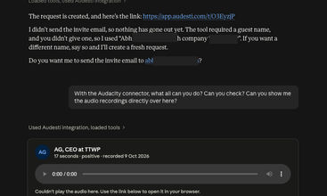 Audesti screenshot